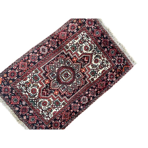 Afshar Bijar 1’ 9” X 2’ 9” Hand-Knotted Wool Rug - Picture 2 of 5